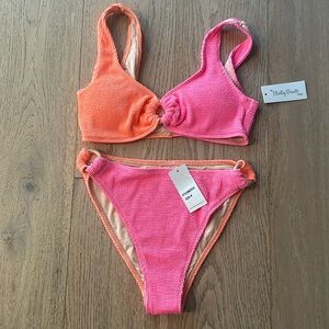 Women’s two-tone bikini size medium